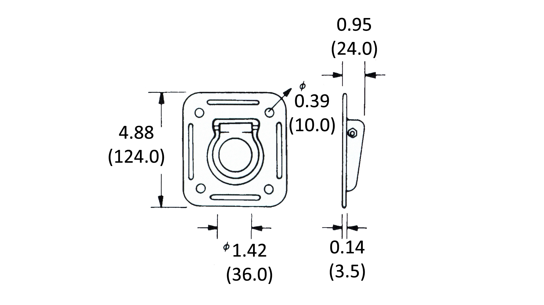 Recessed Anchor, Heavy Duty - Image 5