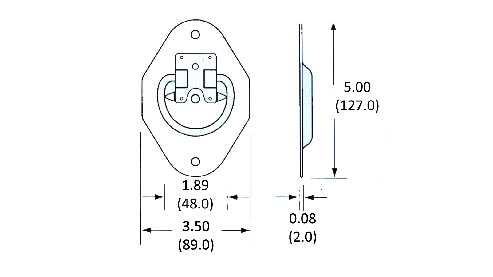 Recessed Anchor, Light Duty - Image 3