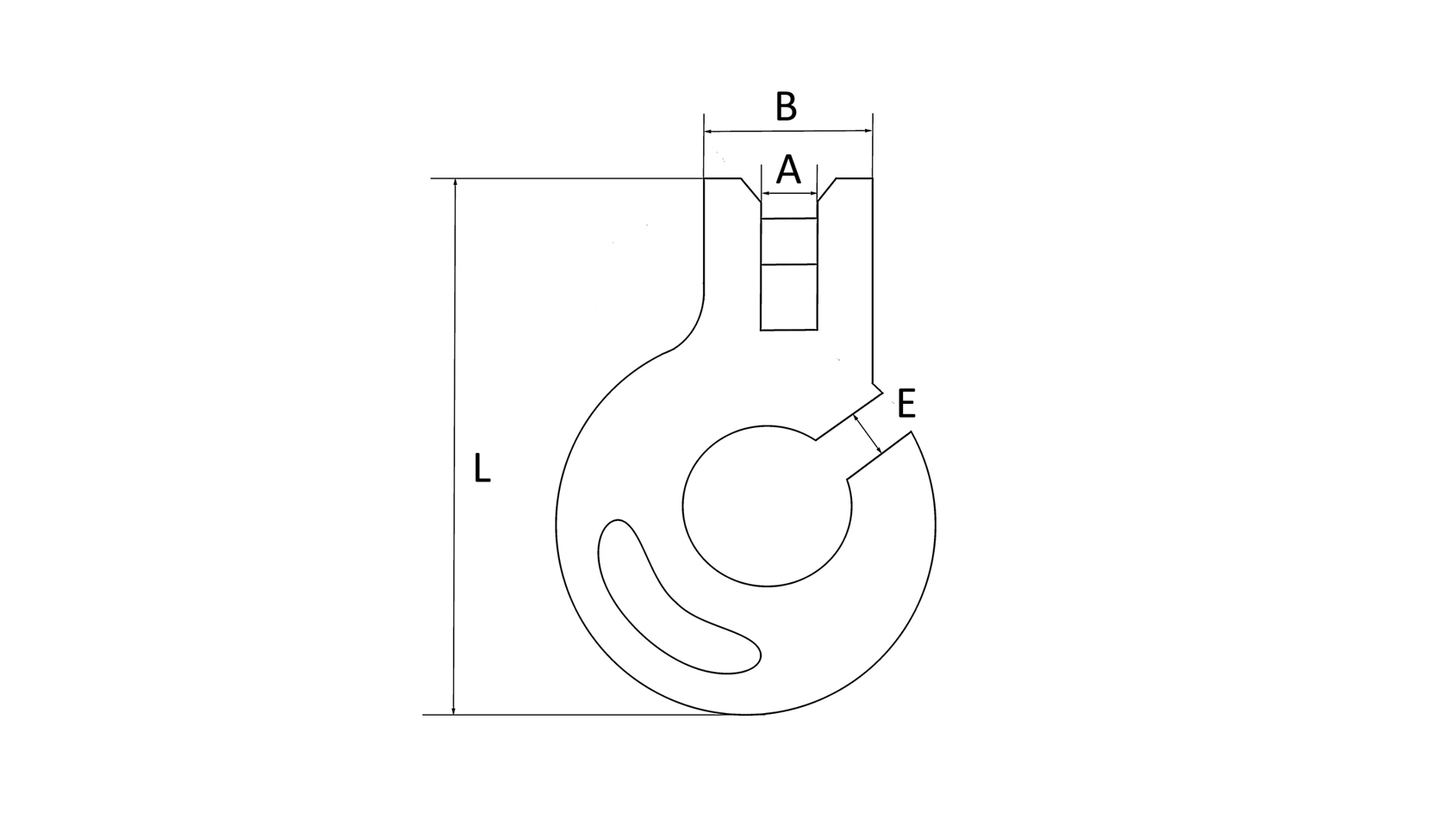 G80 CLEVIS FOREST HOOK - Image 2