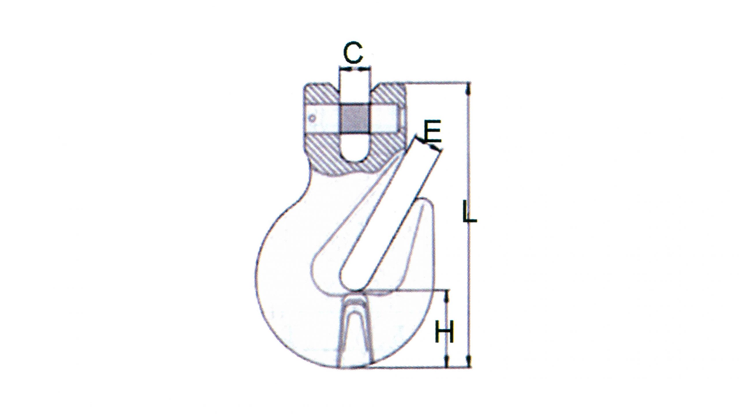 G80 CRADLE CLEVIS GRAB HOOK - Image 2