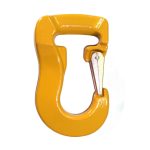 ROUND SLING HOOK WITH SAFETY LATCH