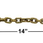 14" Chain Anchor with D Ring only