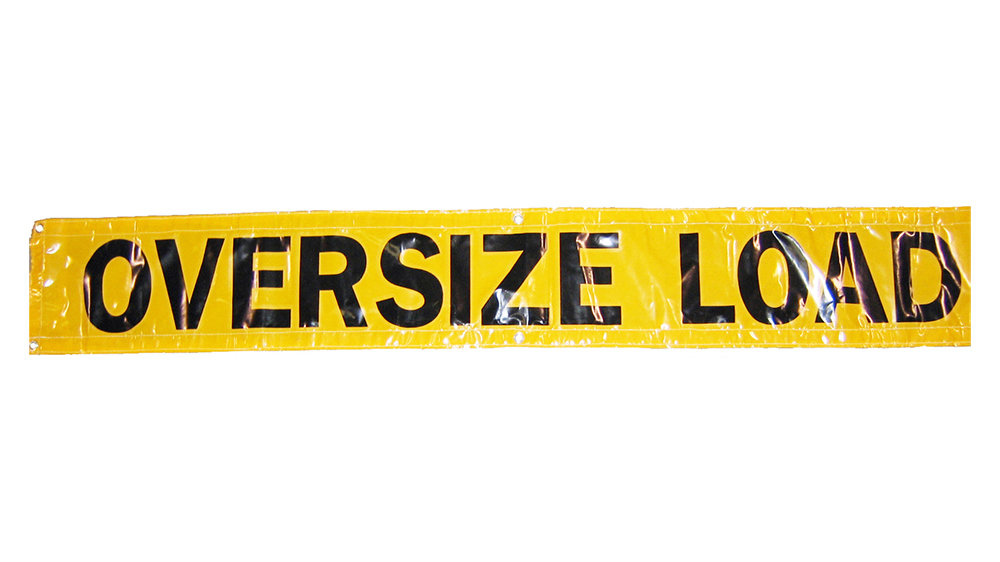 Vinyl Banner - OVERSIZE LOAD