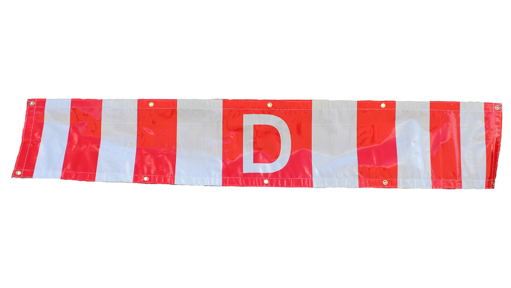 REFLECTIVE D BANNER