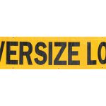 Reflective Banner - OVERSIZE LOAD