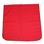 Red Cotton Warning Flag with Wire Rod