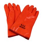 ORANGE PVC GLOVES