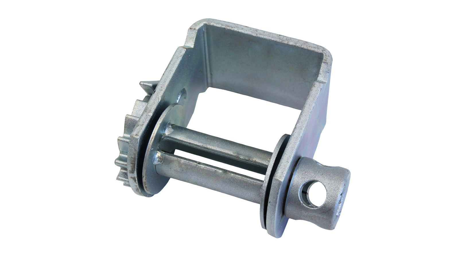 GALVANIZED BOTTOM MOUNTED STANDARD SLIDING WINCH WITH WASHER