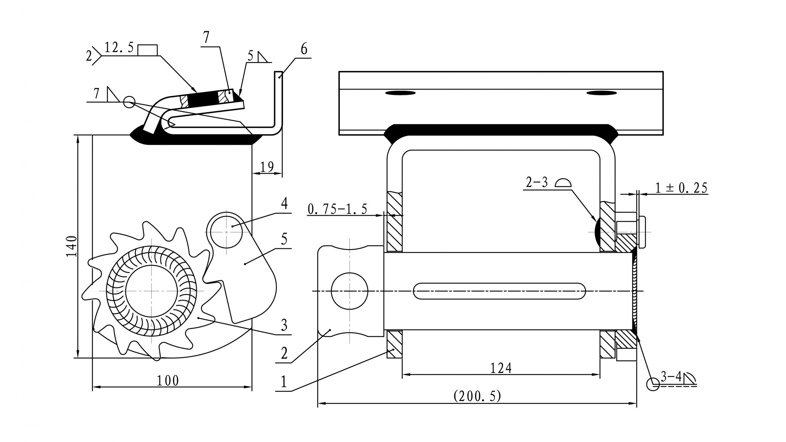 SLIDER W-TRACK BOTTOM MOUNTED SLIDING WINCH - Image 2