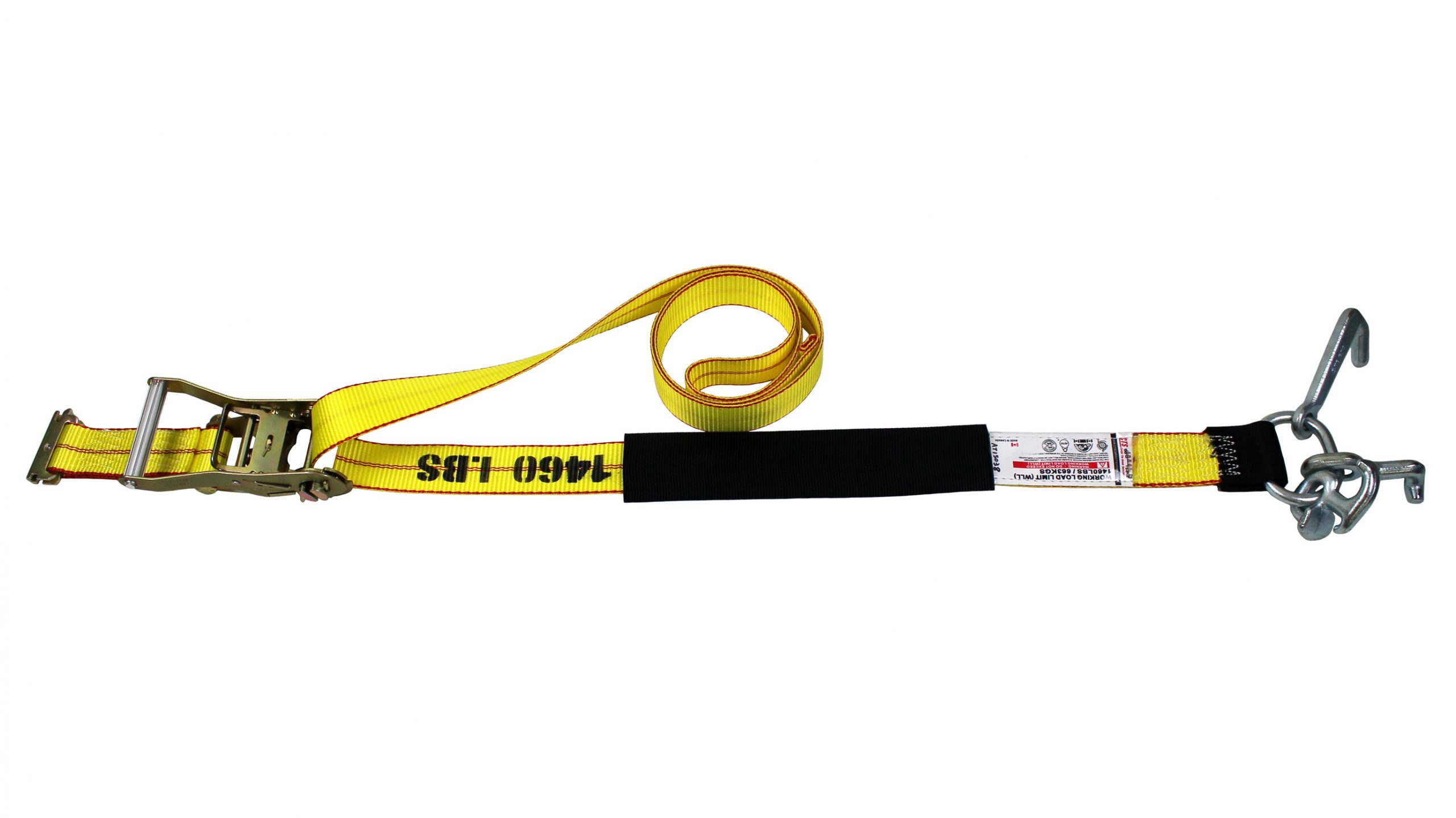 2" Auto Tie-Down with RTJ Cluster Hook & Spring E-Fitting