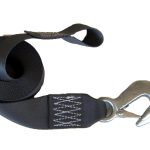 BOAT WINCH STRAPS - GREY WEBBING