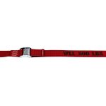 2" CAM STRAP WITH 1/4" WIRE HOOK