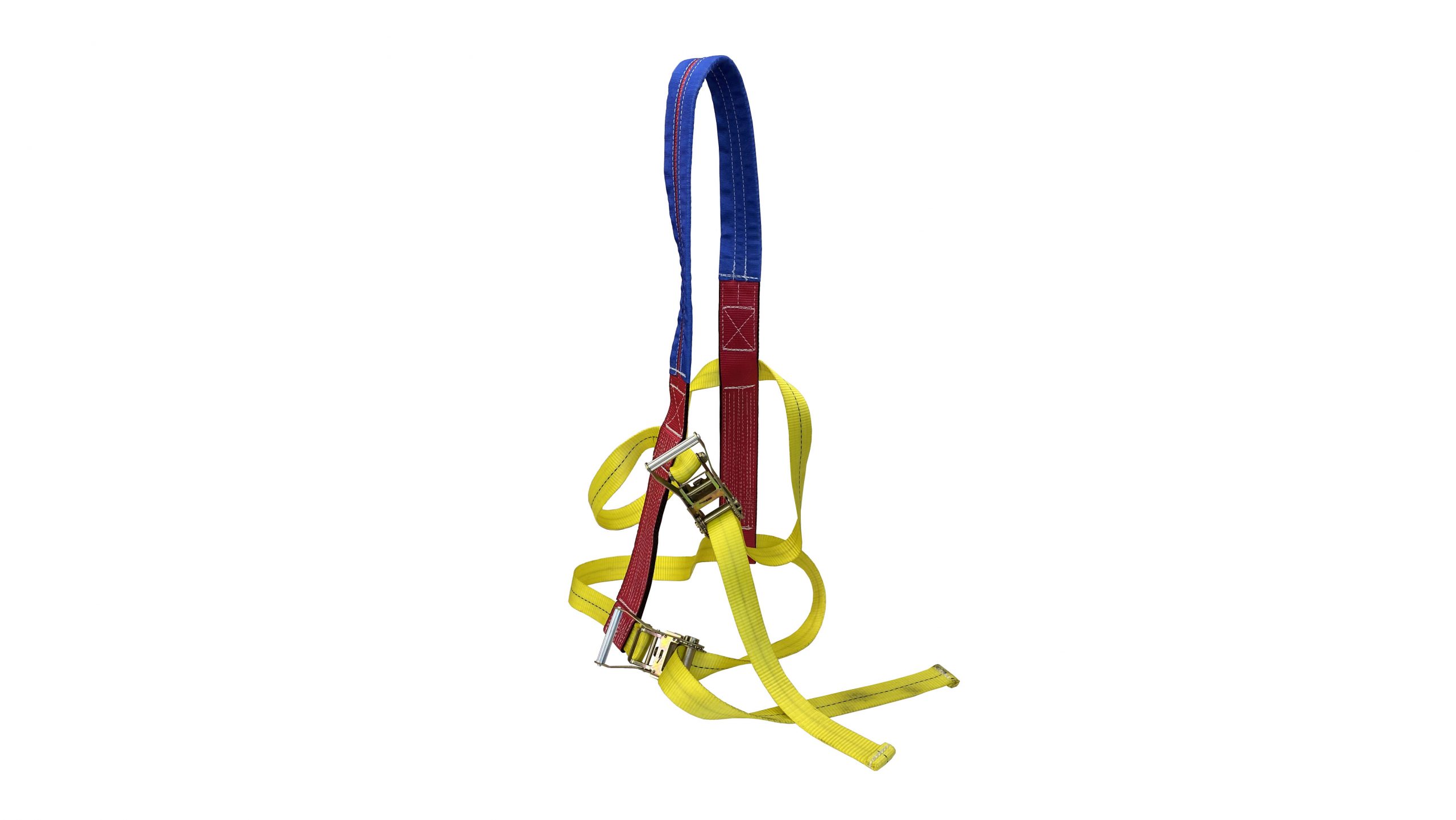 HEAVY DUTY ADJUSTABLE DRUM SLING WITH DOUBLE RATCHET STRAPS
