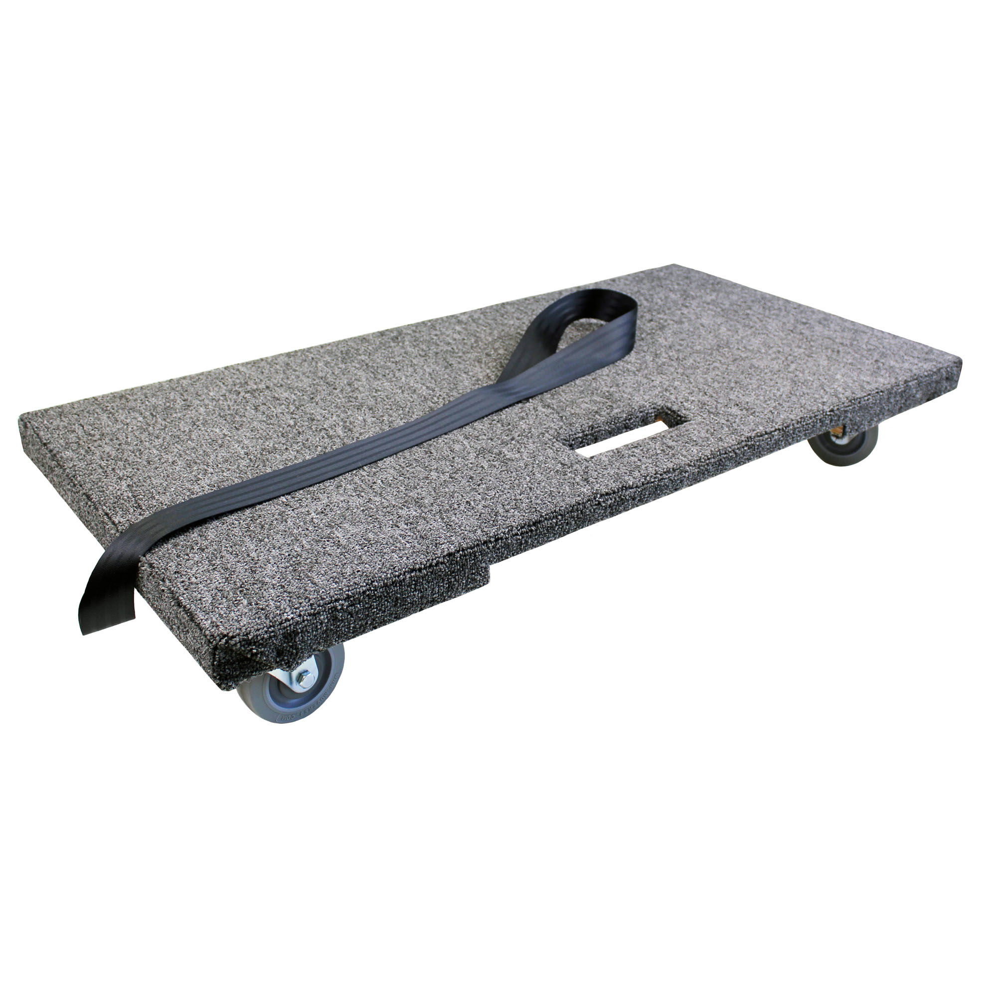 4-wheel carpeted Platform Dolly 22"x 40"