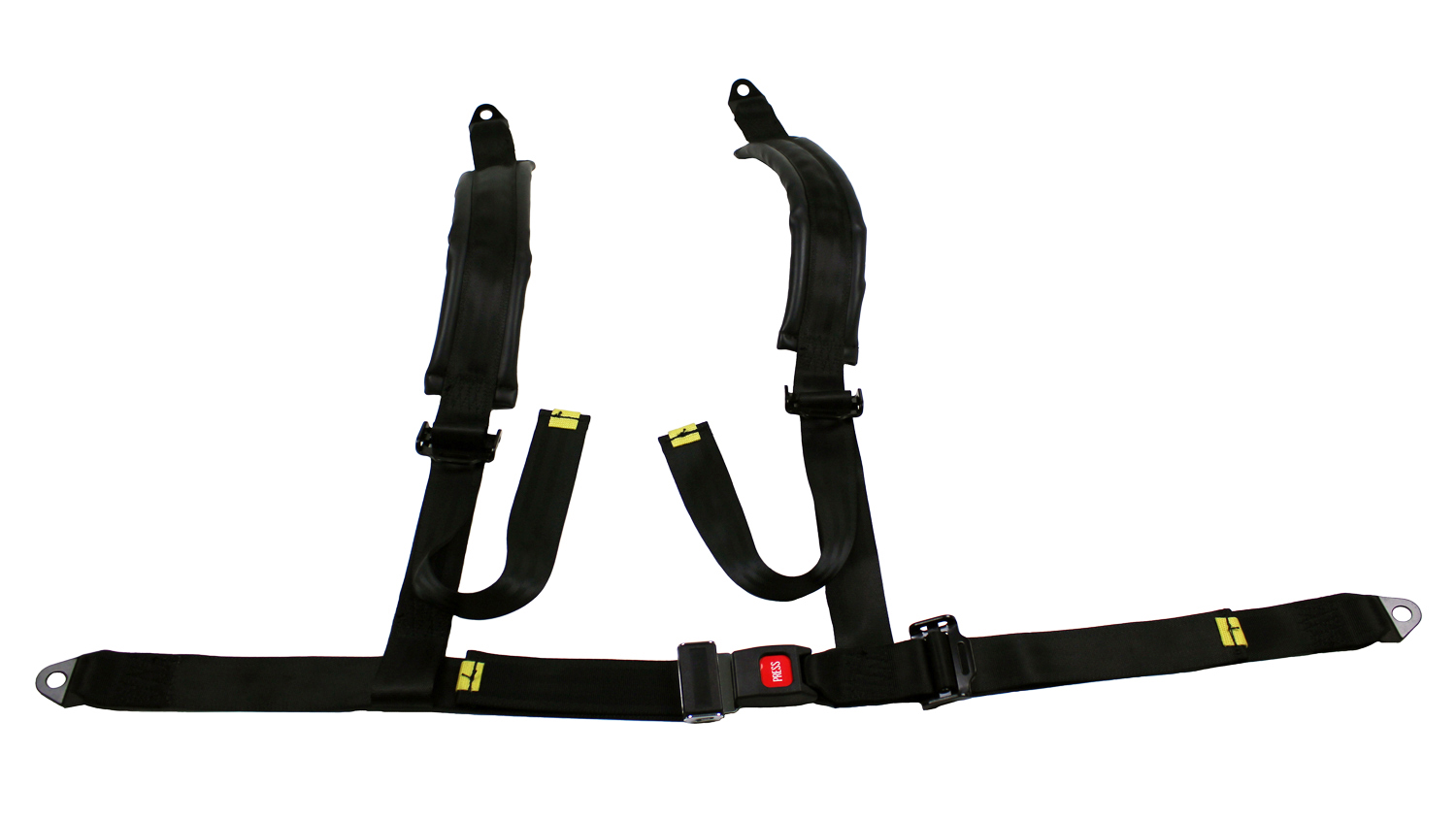 4-POINT RACING HARNESS WITH SHOULDER PAD