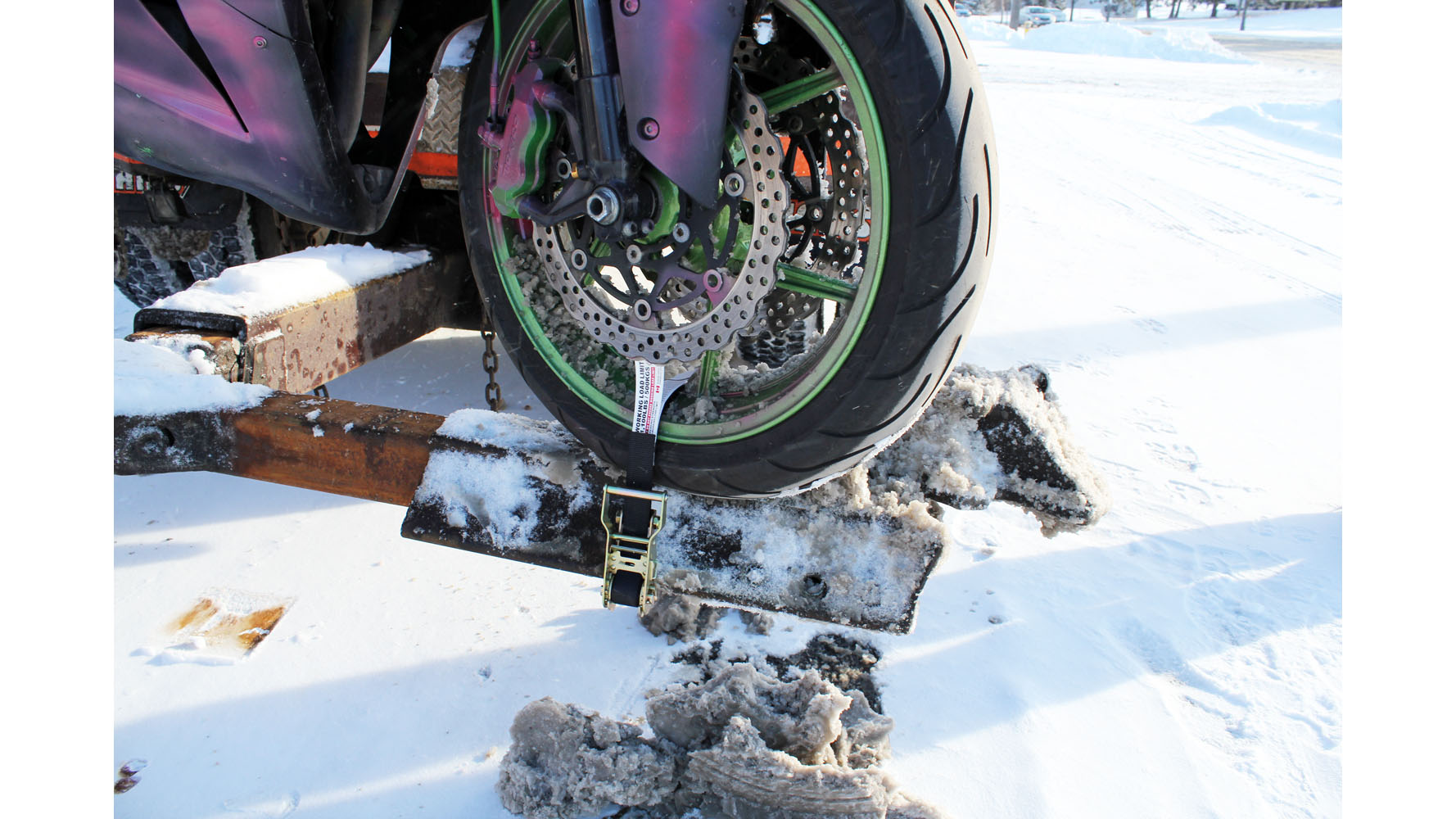 MOTORCYCLE WHEEL LIFT SLING KIT - Image 2