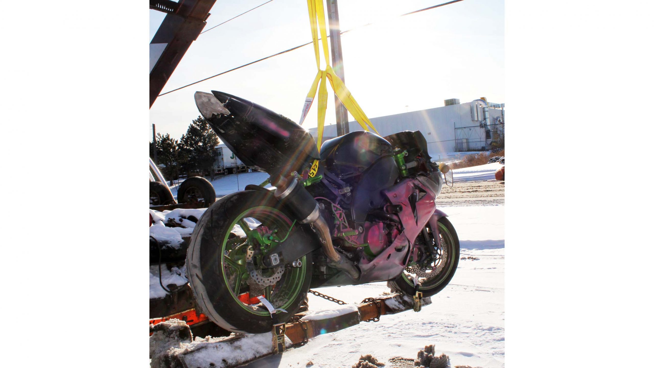 MOTORCYCLE WHEEL LIFT SLING KIT - Image 3