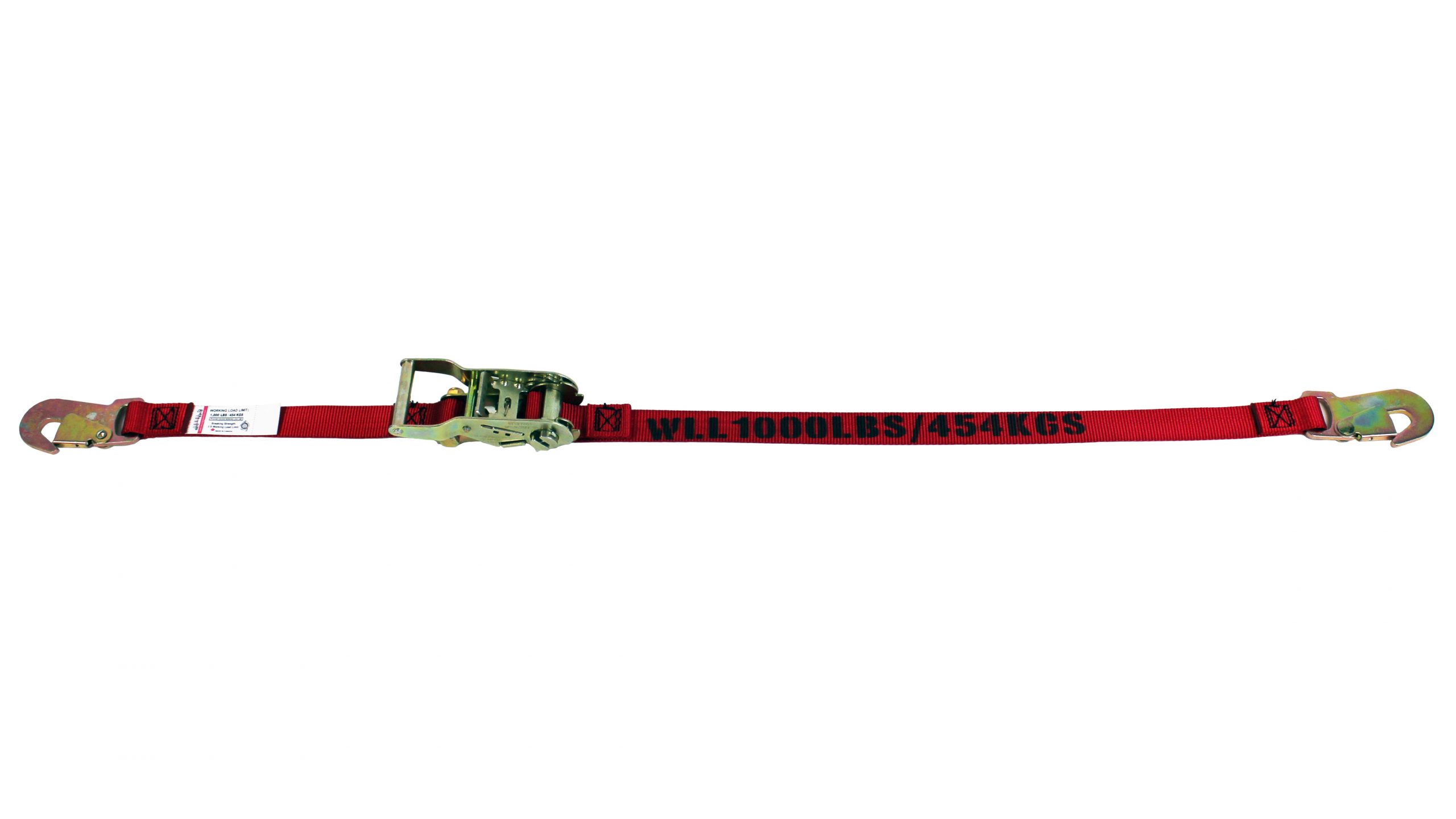 1″ RATCHET STRAP WITH SNAP HOOK