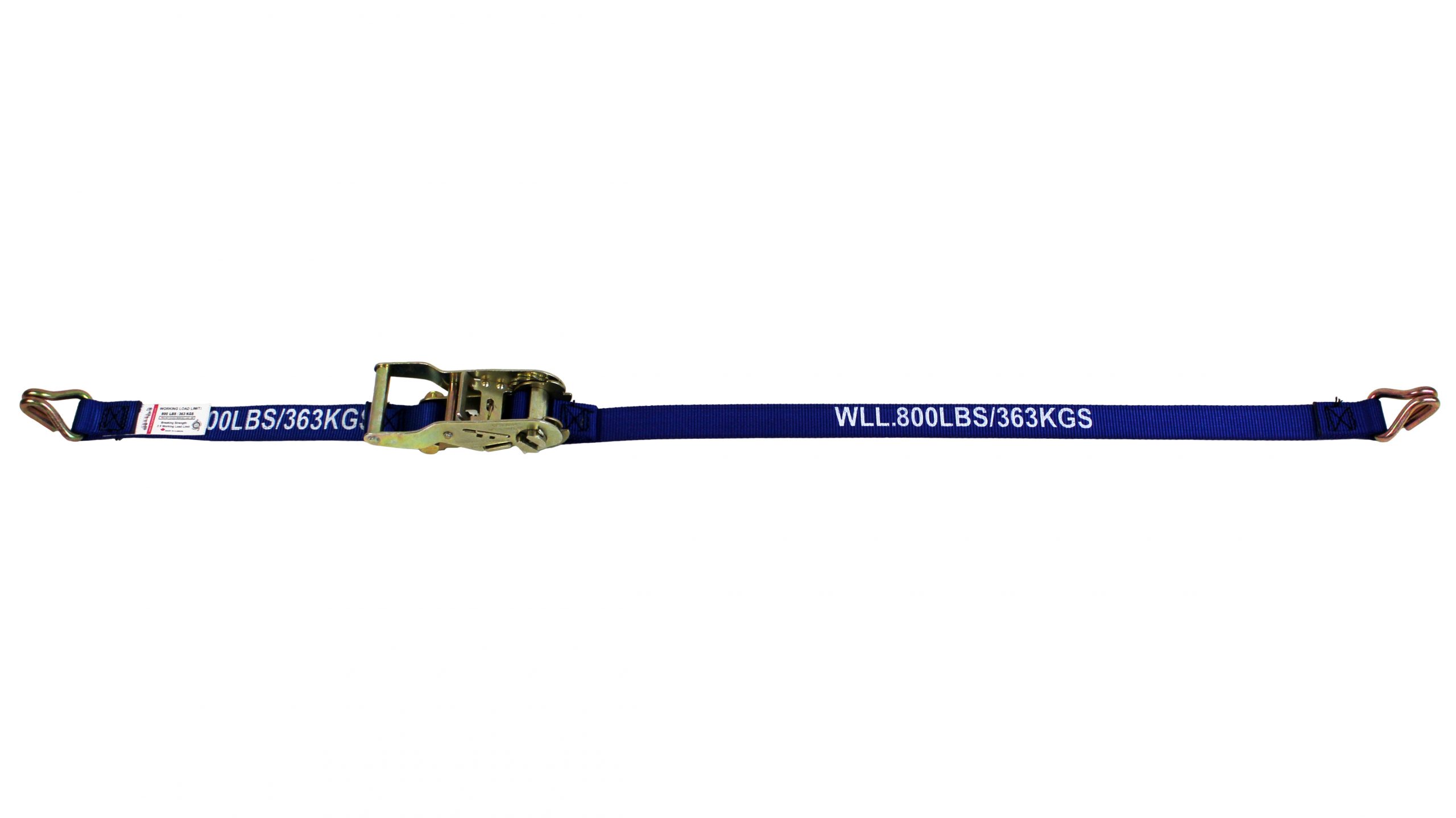 1″ RATCHET STRAP WITH NARROW WIRE HOOK