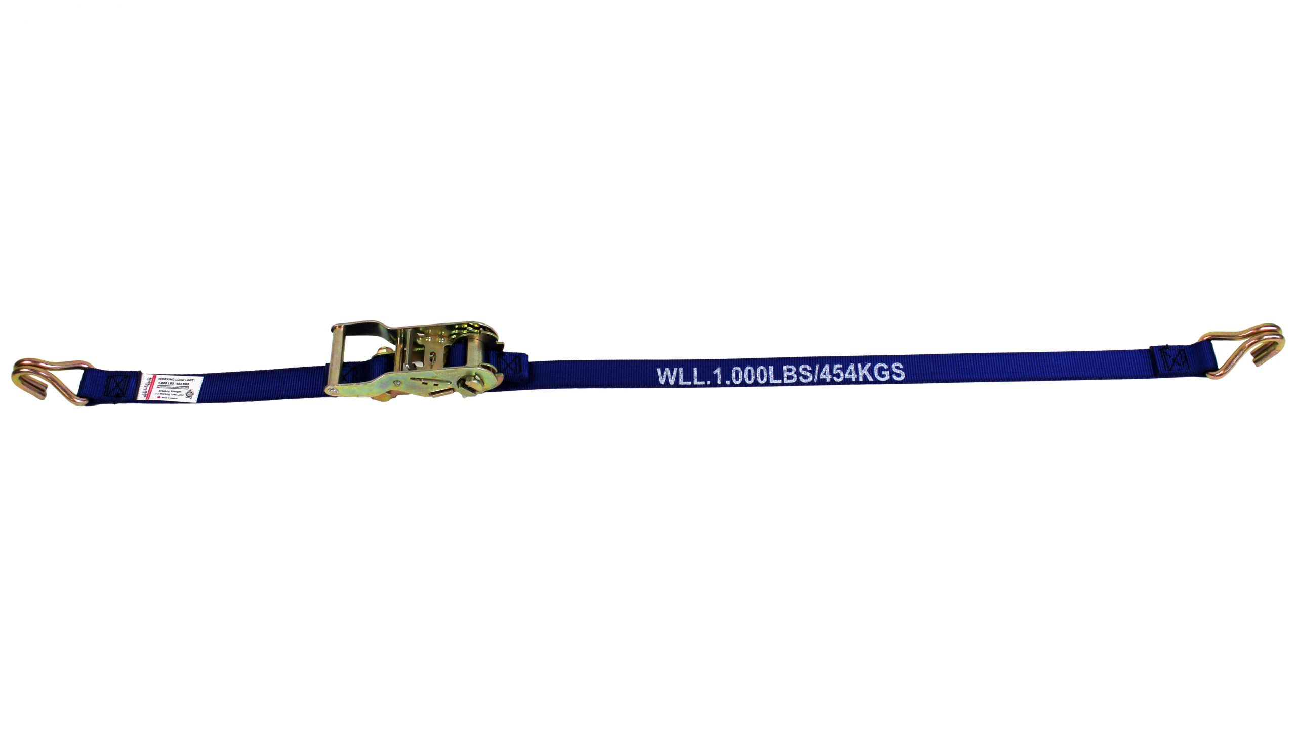 1″ RATCHET STRAP WITH WIRE HOOK