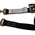 8FT Auto Tie-down w/-TWISTED SNAP HOOK