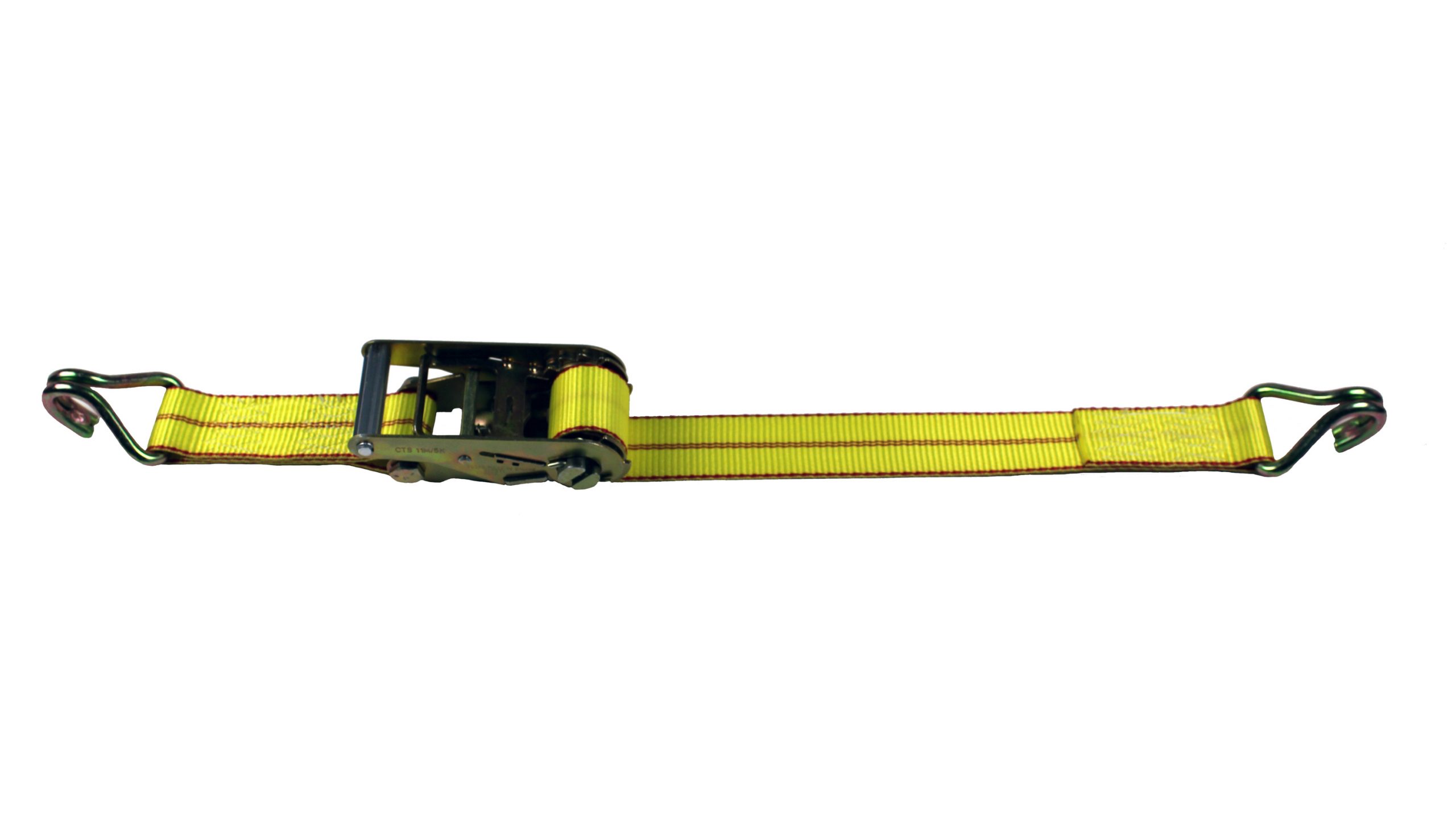 2" Ratchet Strap with 3/8" Wire Hook and Ratchet Buckle