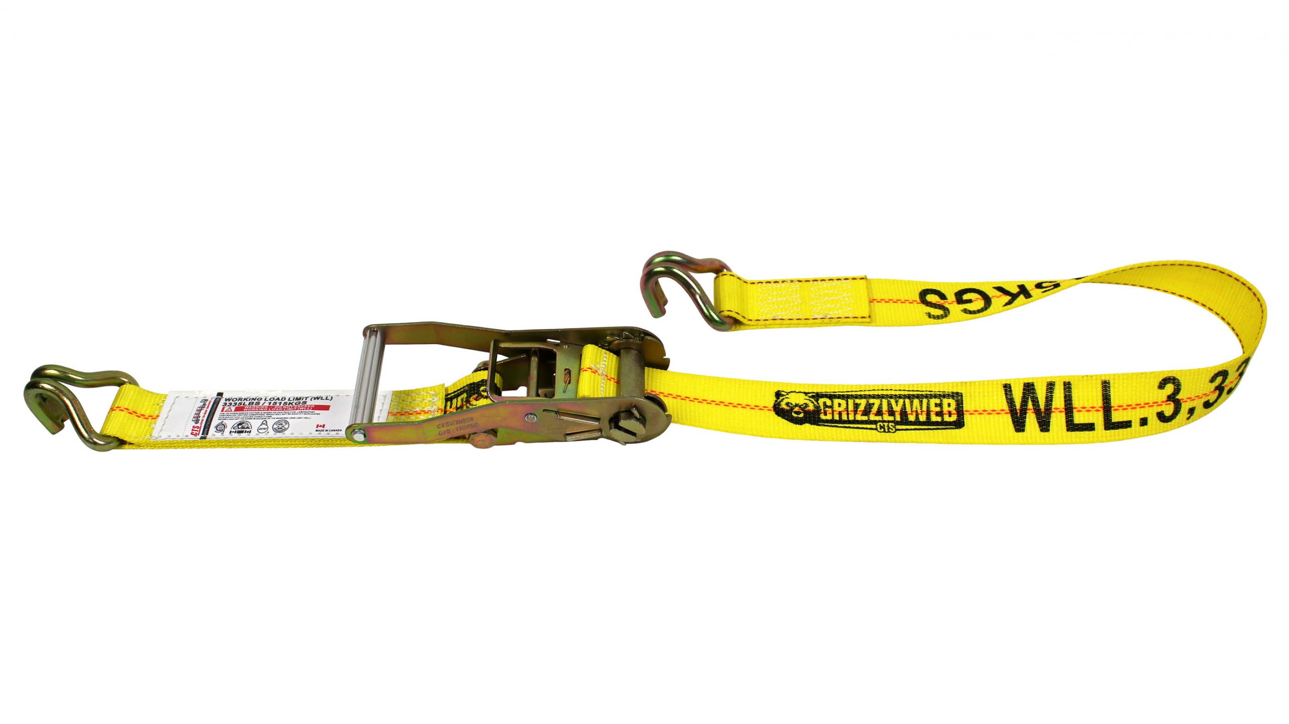 RATCHET STRAP WITH WIRE HOOK