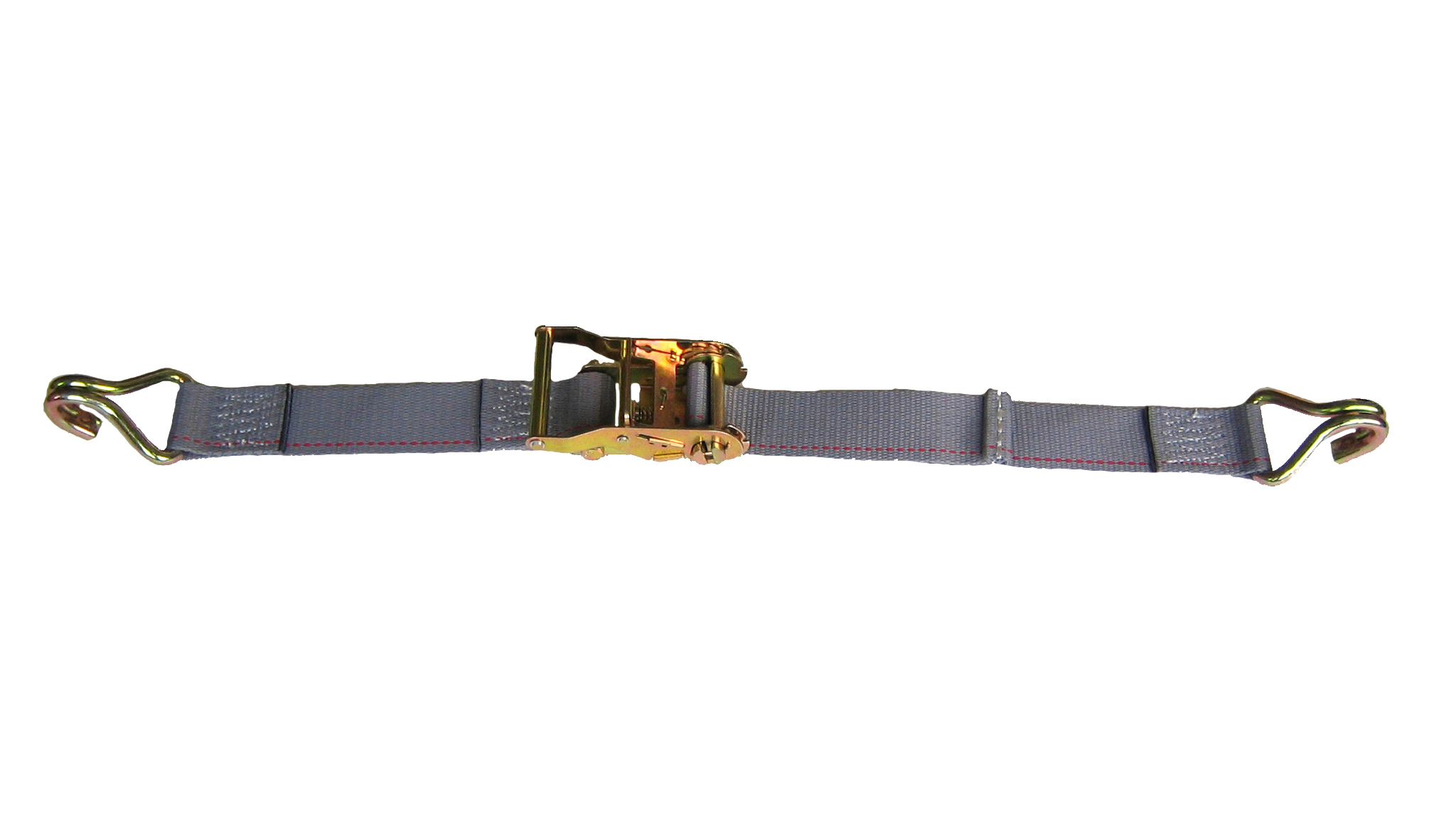 2" RATCHET STRAP WITH 3/8" WIRE HOOK