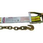 2" Ratchet Tail End w/-Chain Anchor and Ratchet Buckle