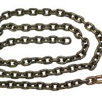 safety chain with heavy duty latch