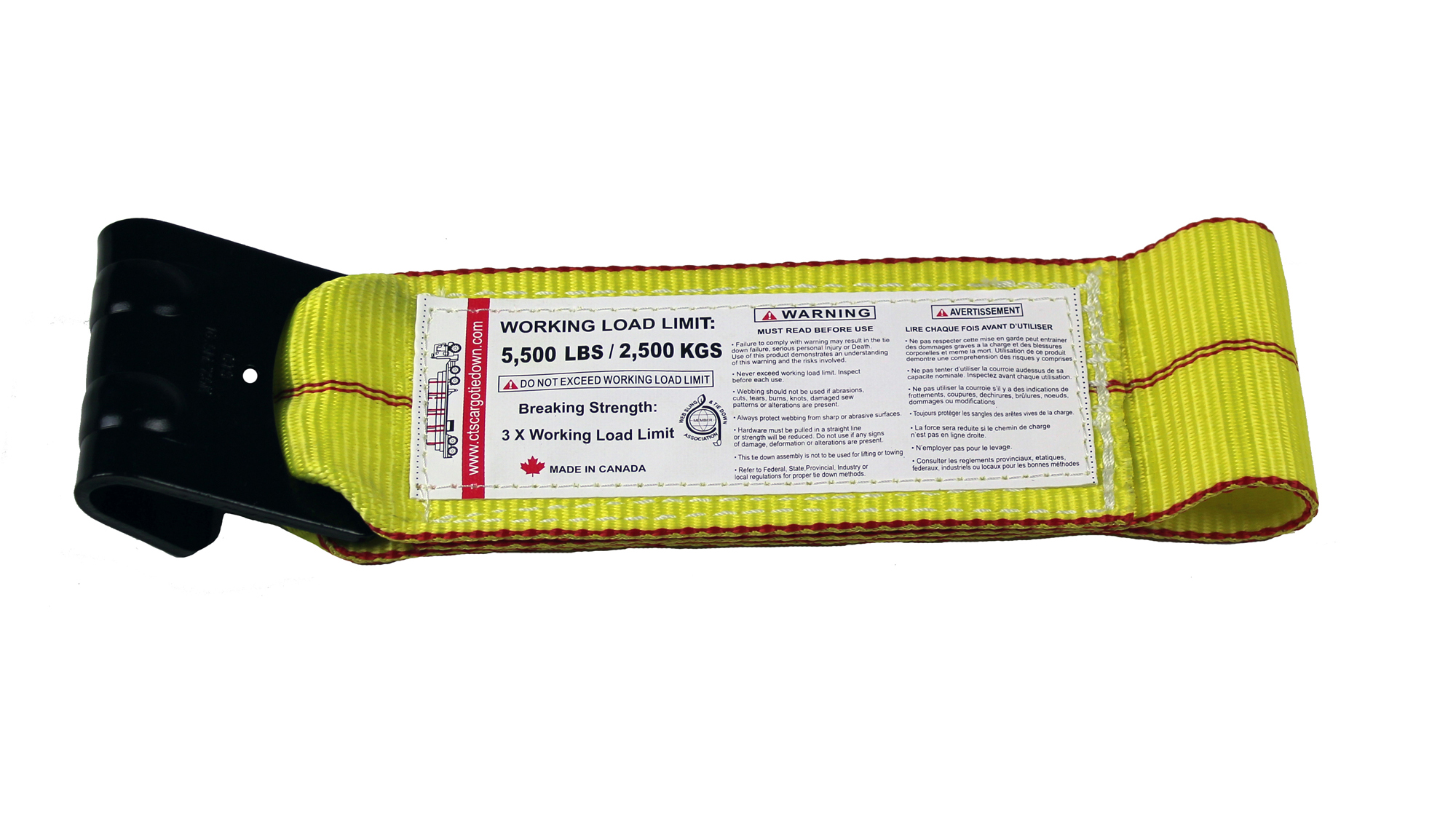 4" Tail End with Flat Hook and 2" Loop End