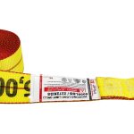 3″ WINCH STRAP WITH 1/2" WIRE HOOK