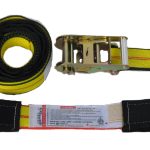 12' Adjustable Wheel Tie-Down, 1 Ratchet tail end