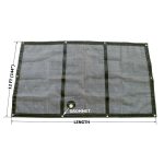 Mesh Roll-Off Dump Tarp With Grommets