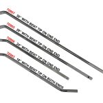 Tie-Down Bar for Auto Transporters Chrome Plated