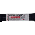 CROSS STRAP W/LOOPS ON BOTH ENDS C/W 8" WEAR SLEEVES