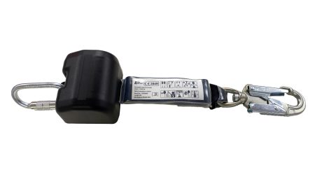 RETRACTABLE WEB ENERGY ABSORBER